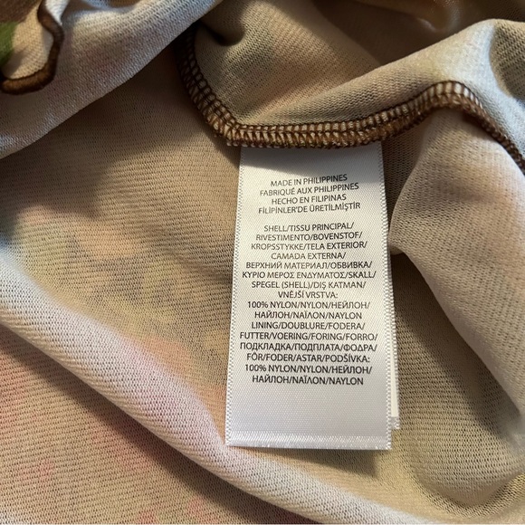 Polo Ralph Lauren - Women's Floral Crepe Scalloped Turtleneck - Size XS - Picture 3 of 4